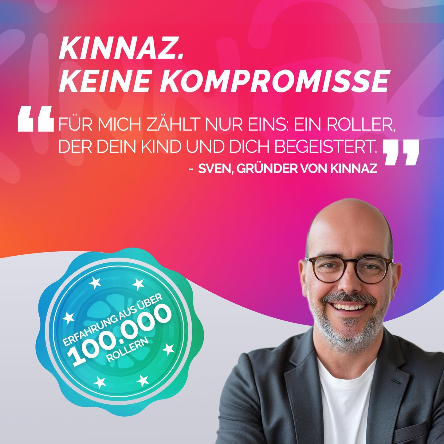 kinnaz Two, Mint, ab 5 - 12 Jahre, faltbar, einstellbar, LED Räder