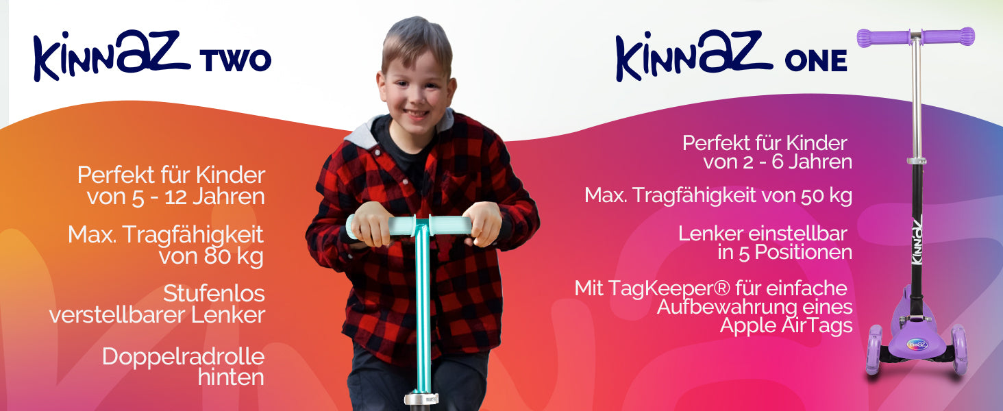 Kinnaz ONE & TWO Kinderroller