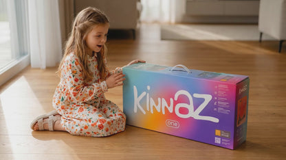 kinnaz ONE, 2 - 6 Jahre, Light Blue, LED Räder